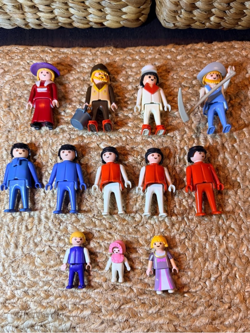 Playmobil Vintage Figures - Lot of 12